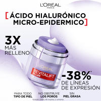 L'Oréal L'Oréal Paris | Rutina Revitalift CREMA GEL VITAMINA C piel luminosa y poros reducidos 50ml + Gel Crema Rellenador Revitalift Filler con Ácido Hialurónico + 3 ceramidas. Hidratación intensa y protección de la barrera cutánea de la piel 50ml - details 2