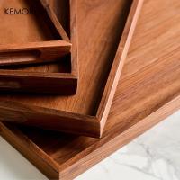 1PCS Cajita De Almacenamiento Rectangular De Madera Retro Para Comida Y Té En Hotel Servicio De Mesa Ecológico Japones Estilo - details 4