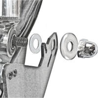 Guardabarros Trasero Resistente a La Tierra Para Motocicleta Para Honda NC750X 2021 NC700 NC750D Ninja 250 Negro ABS Plástico + Soporte De Aluminio De Alta Calidad - details 18