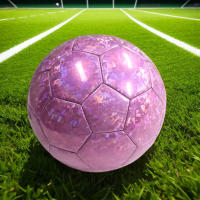 Bola De Fútbol Tradicional Tamaño 5 Para Niñas Con Amplia Gama De Aplicaciones Elasticidad Rubérica Bola De Fútbol PVC Inflable - details 14