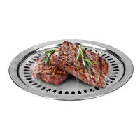 Parrilla De Barbacoa Sin Humo Antiadherente Para Estufa Eléctrica Y Gas Placa De Hornear Herramientas De Barbacoa Para Exteriores Y Hogar - details 12