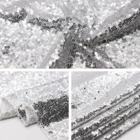 Mantelos De Lentejuelas Brillantes Para Decoración De Bodas Cumpleaños Baños De Lujo Fiesta Navidad Personalizados De Poliéster 100% - details 18