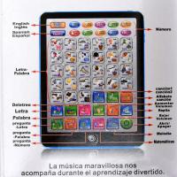Máquina De Aprendizaje Bilingüe Español-Inglés Para Niños Computadora Multifuncional Educativa Temprana Con Pronunciación Alfabeto - details 3