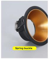 Soporte De Bombilla MR16/GU10 10PC Base Rimless Para Iluminación Puntos Fijación Fijación En Techo Recorrido Bracket De Marco - details 12