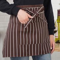Delantal Corto Para Cintura Media Para Mujer Y Hombre Antifouling Para Cocina Barra Pub Café Trabajo Resistente Al Desgaste Tamaño 41x63cm - details 4