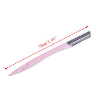 Afeitadora De Cejas Para Mujer Herramienta De Eliminación De Vello Con Cuchilla Para Rostro Trimmer Y Modelador - details 4