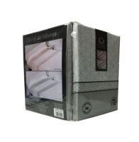 Mercatienda.es Juego sabanas cama verano 3 piezas Orquidea en Gris Suaves y Económicas de Microfibra Anti-perli - details 0