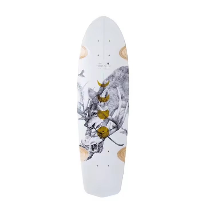 Monopatín skate skateboard deck tabla Arbor Bamboo Pocket Rocket Multi 27 IN - 1