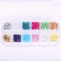 12 Grillas De Corazones Para Arte De Uñas Transparentes Piedras De Resina Joyería De Perlas Decoración De Manicura Rhinestone - details 9