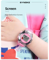 Reloj Electrónico Para Estudiantes Resistente Al Agua Deportivo Para Niños Con Luz Multi Función Digital Siete Colores Regalo Para Niños - details 5