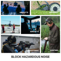 Auriculares Con Protección Acústica Para Tiro Active Headset Headphones Protección Auditiva Electrónica Para Caza - details 10