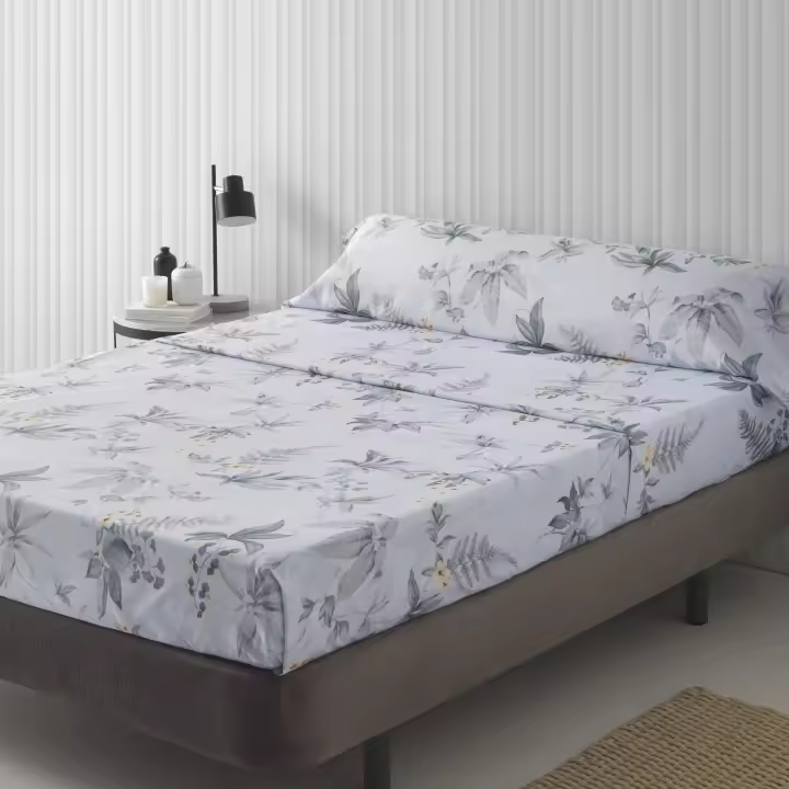 Novotextil Juego de Sábanas de Microfibra de 3 Piezas Cama Suave Cómoda Ideal Cama Individual o Doble Material de Alta Calidad Transpirable Resistente al Desgaste Aporta Confort Frescura Perfectas Uso Diario Fácil de - 1