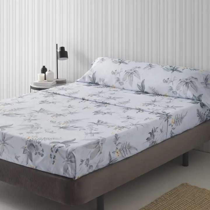 Novotextil Juego de Sábanas de Microfibra de 3 Piezas Cama Suave Cómoda Ideal Cama Individual o Doble Material de Alta Calidad Transpirable Resistente al Desgaste Aporta Confort Frescura Perfectas Uso Diario Fácil de - 1