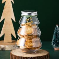 Juego De Botellas De Almacenamiento Ecológicas De Plástico Para Regalos De Navidad Y Año Nuevo Jarra Dulces Para Niños Caja De Decoración De Pastelería Y Chocolate Capacidad 401-500ml - details 8