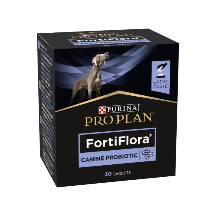 PRO PLAN - Fortiflora para Perros (30 Sobres) - Alimento Complementario para Ayudar a Mantener una Función Intestinal Equilibrada y Saludable - 1