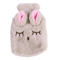 Botella De Agua Caliente Portátil En Forma De Conejo De Peluche Alivio Del Estrés Y Dolor Mano Calefacción Terapia Para Niñas Bolsillo Para Mano Y Pies - details 2