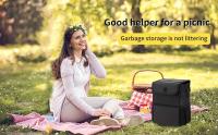 ZUKMI Bolsa De Basura Para Coche Impermeable Con Tapa Y Bolsillo De Almacenamiento Multifuncional Colgante Para Automóvil - details 0