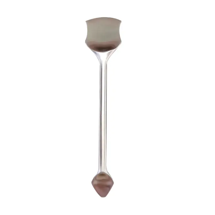 Doble Cabeza Limpiador De Acné Y Quimioscogador De Hierro Fundido Herramienta De Cuidado De La Piel Extractor De Blackhead Beauty Remover Scooper Maquillaje - 1
