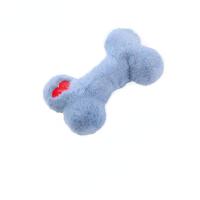 Juguete Para Perros Y Gatos Diseño De Hueso De Peluche Interactivo Accesorios Para Mascotas Fleece Material Juguetes Para Animales De Compañía - details 11