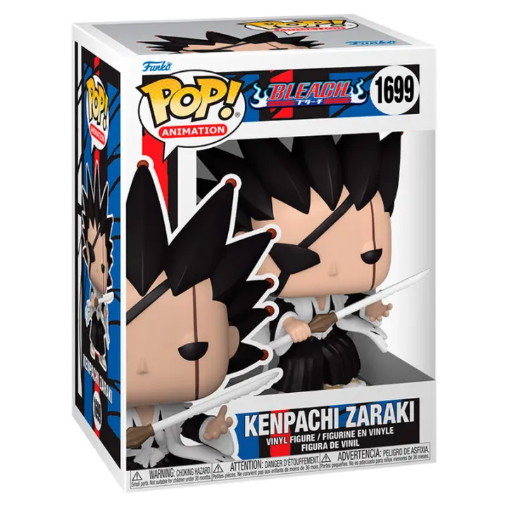 Figura Pop Bleach Kenpachi Zaraki-Figura de Vinilo Coleccionable - Idea de Regalo- Mercancia Oficial - Juguetes para Niños y Adultos - Movies Fans - Muñeco para Coleccionistas y Exposición - 1