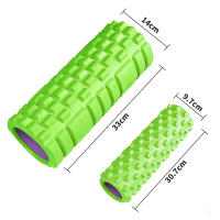 Rodillo De Masaje Para Musculos Columna De Yoga 33*14cm Set De Entrenamiento Para Espalda Con Gridas Envío Incluido - details 5