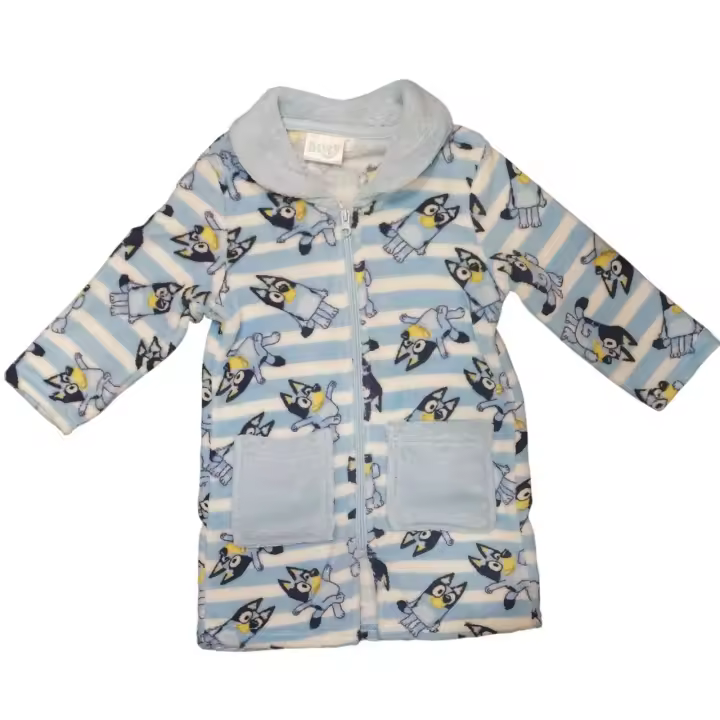 Bata coralina Bluey con cremallera Raíz Merchan-Store - 1