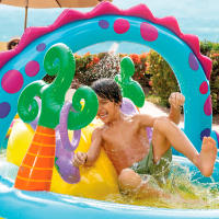 Centro juegos hinchable INTEX dinosaurio 302x229x112 cm - 280 l - details 5