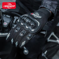 Guantes De Motocicleta Para Hombre Con Pantalla Táctil Dedos Complejos Respirables M-XL Motocross Montaña Carreras De Motocicletas - details 12