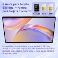 Nueva tableta S10 pro 5G Android 13.0 nueva tableta de 10,1 pulgadas 16GB Ram 1tb ROM tableta píxeles 5MP 13mp 14 Batería nuclear 20000 ma WiFi Bluetooth Network tableta de doble tarjeta - details 9