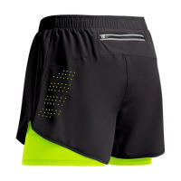 Shorts De Correr Para Hombre Secado Rápido Entrenamiento De Fitness Ventilado Doble Capa Sport Workout Bodybuilding Pantalones De Entrenamiento - details 6