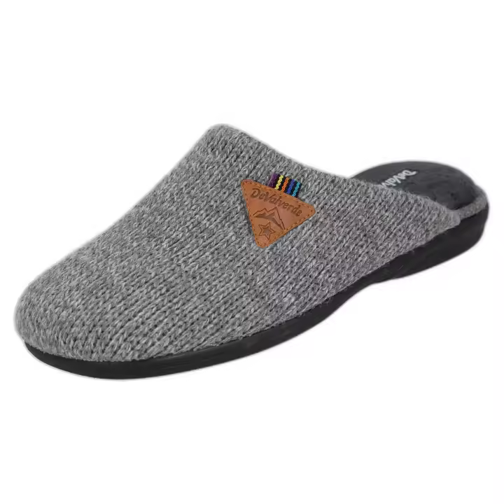 Zapatillas de Casa DeValverde Md3530 para hombre en color gris - 1
