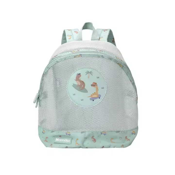Mochila antiarena Dinos Monnëka Tutete verde menta - 1