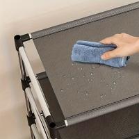 Gancho Para Zapatos De 6/7 Niveles Plegable Y Espacioso En Negro Para Guardar Ropa En Entradas Pasillos Y Armarios - details 3
