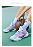 Zapatos De Baloncesto Para Hombre Deporte Antideslizante Al Aire Libre Transpirables Calidad Superior Entrenamiento Profesional Zapatillas De Baloncesto - details 24