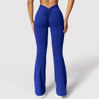 Leggings De Yoga Para Mujer Fitness Running Gimnasio Deportes Pantalones Completo Elasticidad Algodón Poliéster Cierre Elástico - details 23