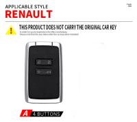 Funda Para Llave De Coche Carcasa De Plástico Compatible Con Renault Koleos Kadjar Scenic Megane Sandero Espace Clio Captur Kangoo Laguna Talisman Twingo - details 0
