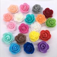 Alrededor De 480-500 Piezas Mini Rosas De Esponja PE 3cm Flores Artificiales Para DIY Decoración De Casas Bodas Y Fiestas - details 1