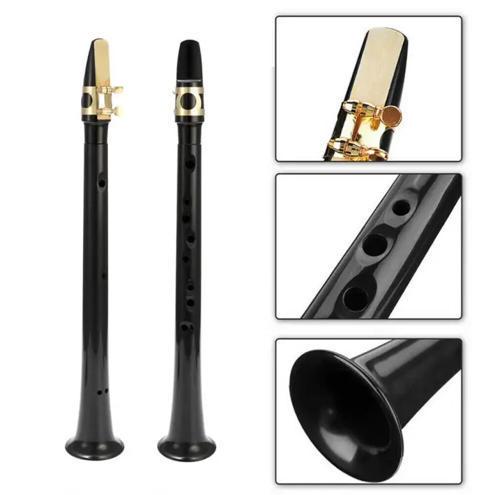 Saxofón Mini Portátil Pocket Sax Con Bolsa De Transporte Instrumento De Viento Pequeño Para Principiantes Y Fanáticos Del Jazz - 1