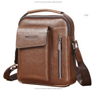 Bolso De Hombro Vintage Para Hombres Bolsos Cruzados Retro Con Cierre De Cremallera Bolsa De Mano De Nylon Para Occasiones Versátiles - details 14