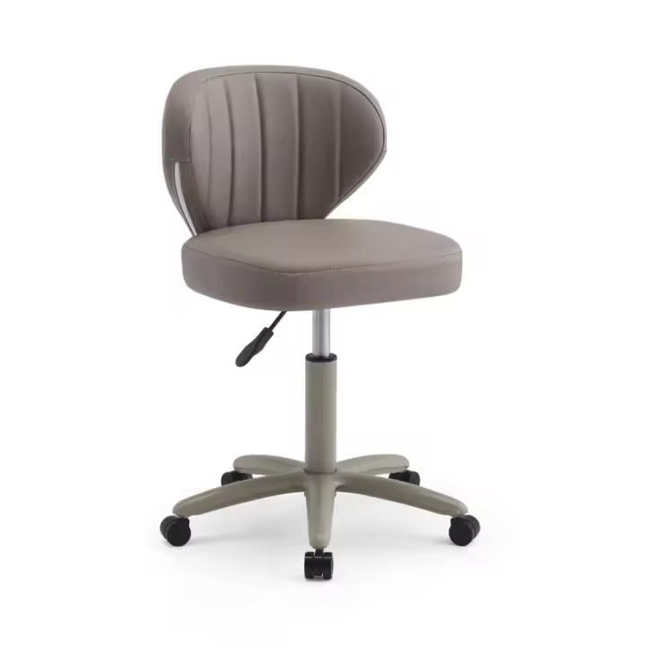 TABURETE GIRATORIO CON RUEDAS , TABURETE DE OFICINA , TABURETE CON RUEDAS PROFESIONAL, TABURETE DE TRABAJO GIRATORIO , TABURETE GIRATORIO PARA SALON DE BELLEZA - 1