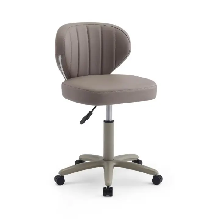 TABURETE GIRATORIO CON RUEDAS , TABURETE DE OFICINA , TABURETE CON RUEDAS PROFESIONAL, TABURETE DE TRABAJO GIRATORIO , TABURETE GIRATORIO PARA SALON DE BELLEZA - 1