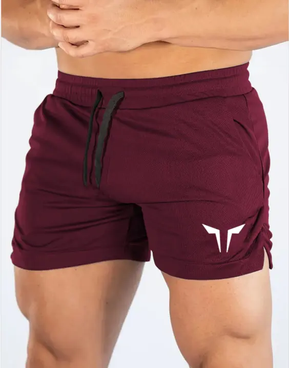 Shorts De Verano Para Hombres Fitness Running Deporte Ropa De Correr Shorts De Gimnasio Caminos Senderismo Polyester Impresión Talla True - 1