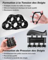 Kit de entrenamiento de fuerza de agarre 5, entrenamiento de fuerza de antebrazo, fortaleza de mano 5-60 kg - details 0