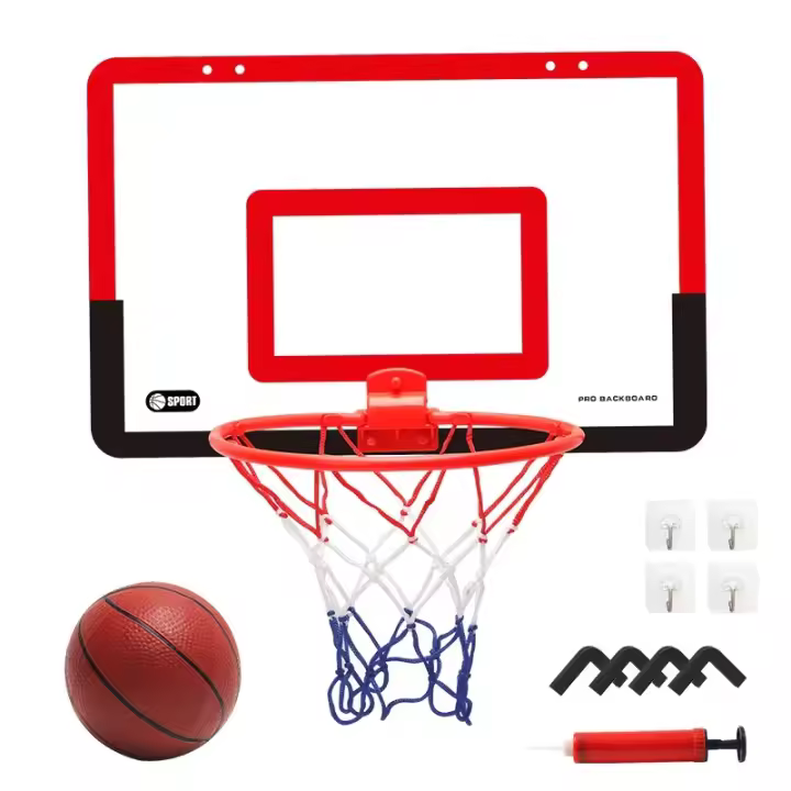 Mini Anillo De Baloncesto Para Niños Y Adultos Para Interior Montaje En Puerta Y Pared Juego De Deporte De Aro Pequeño Para Habitación - 1