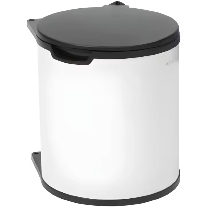 Brabantia Cubo de Basura Integrado, Stainless Steel, White, 0 cm - 1