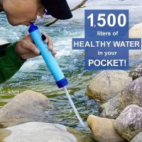 Filtro De Agua Portátil De 10000 Gallones Para Exteriores Sistema De Filtro De 4 Etapas Ultra-Ligero 0.01 Micrómetro Purificador De Agua Para Supervivencia Contra Pajita - details 0