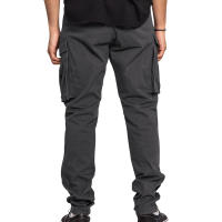 Pantalones De Cargo Para Hombre Talla Grande Color Sólido Con Bolsillos Multisectoriales Estilo Casual Primavera Verano - details 21