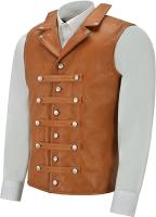 Chaleco De Cuero Vintage Para Hombre Estilo Punk Sin Mangas Top Medieval Knight Chaleco De Ciclismo Chaleco De Hip Hop - details 7