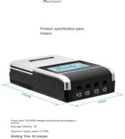 Estimulador muscular eléctrico EMS de 12 almohadillas de electrodos, dispositivo de fisioterapia TENS, masajeador de cuerpo completo, 15 modos, alivio del dolor, cuidado de la salud - details 2