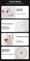 Lámpara Portátil LED Recargable USB Para Camping Y Picnics Iluminación De Emergencia Luz Colgante Para Tienda De Camping - details 5